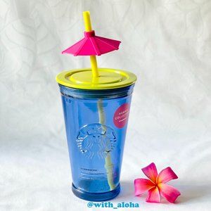 NEW☀️🏖Starbucks HAWAII Umbrella Cup